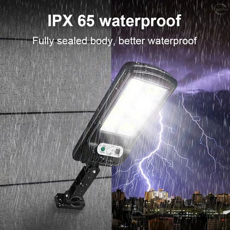 10000LM 8000mAh Solar LED Light Outdoor Motion Sensor Solar Lamps Powerful Solar Light Waterproof Garden Light Wall Street Light