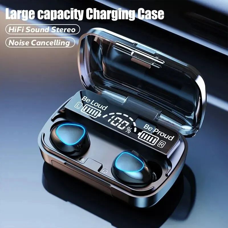 Bluetooth Wireless Headphones Sport With Microphone Fone De Ouvido In Ear Headset Gamer Earphones Power Bank