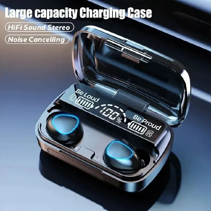 Bluetooth Wireless Headphones Sport With Microphone Fone De Ouvido In Ear Headset Gamer Earphones Power Bank