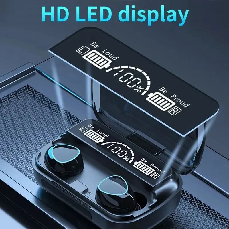 Bluetooth Wireless Headphones Sport With Microphone Fone De Ouvido In Ear Headset Gamer Earphones Power Bank