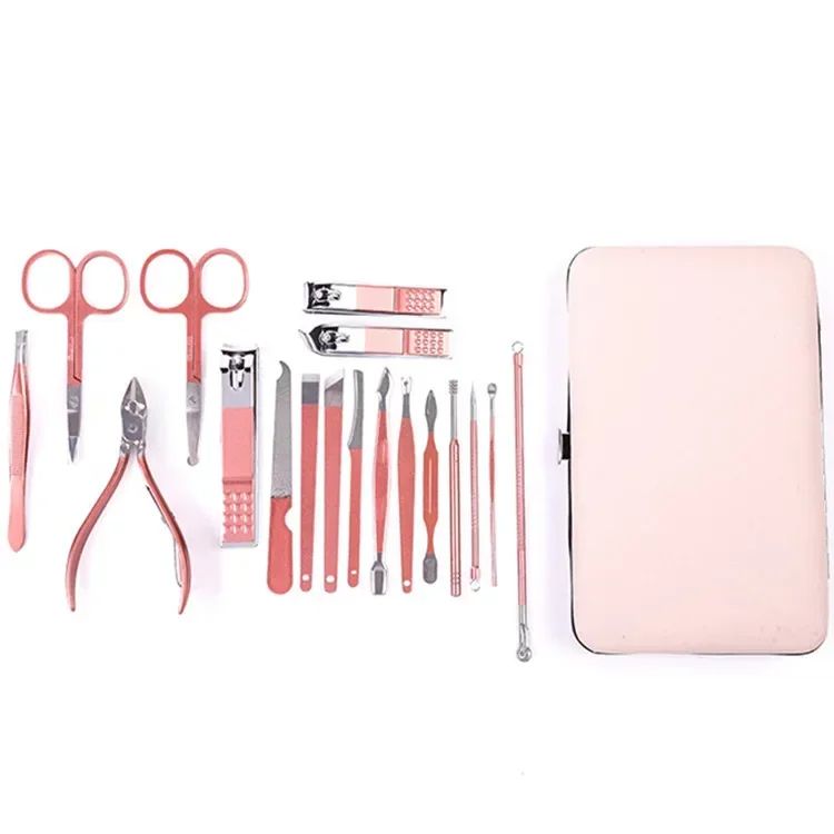 Rose Gold Nail Clippers Set Dead Skin Pliers Nail Cutting Pliers Pedicure Knife Nail Groove Inflammation Manicure Tool