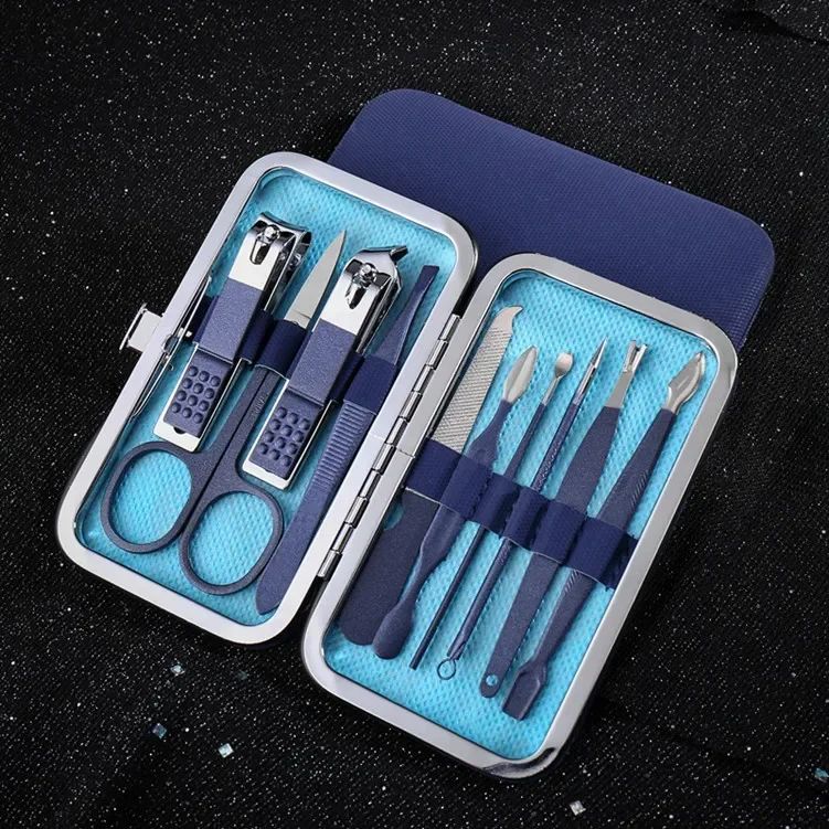 Rose Gold Nail Clippers Set Dead Skin Pliers Nail Cutting Pliers Pedicure Knife Nail Groove Inflammation Manicure Tool