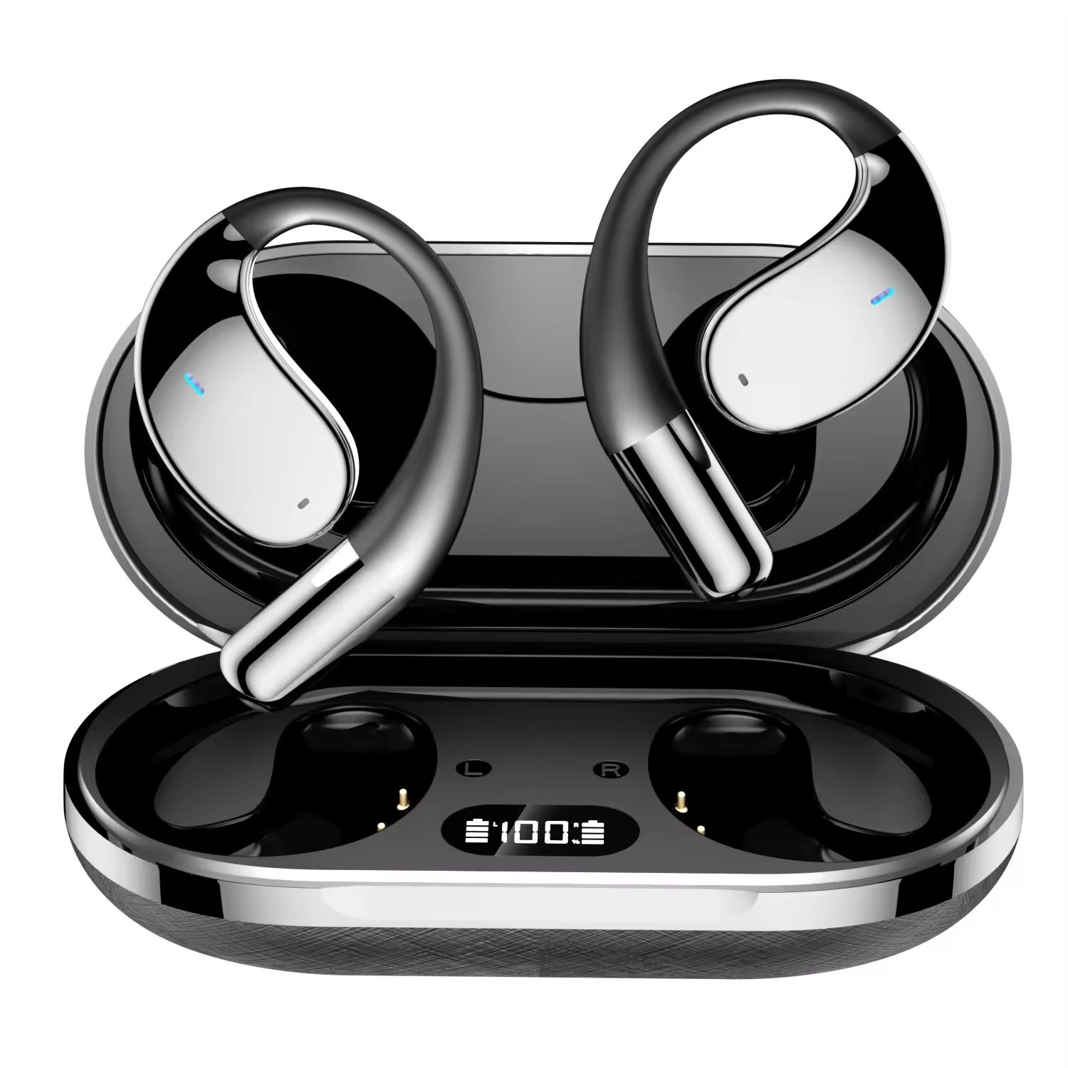 TWS Wireless Earbuds With Full Touch Control Immersive Sound and Fast Connection Built-in Microphone Headset Earphone