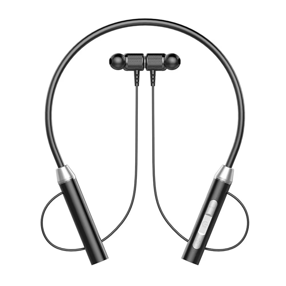 Bluetooth 5.0 Neckband Magnetic Earphones Wireless Headphones Sport Running Earbuds Waterproof Bluetooth Headset With Mic