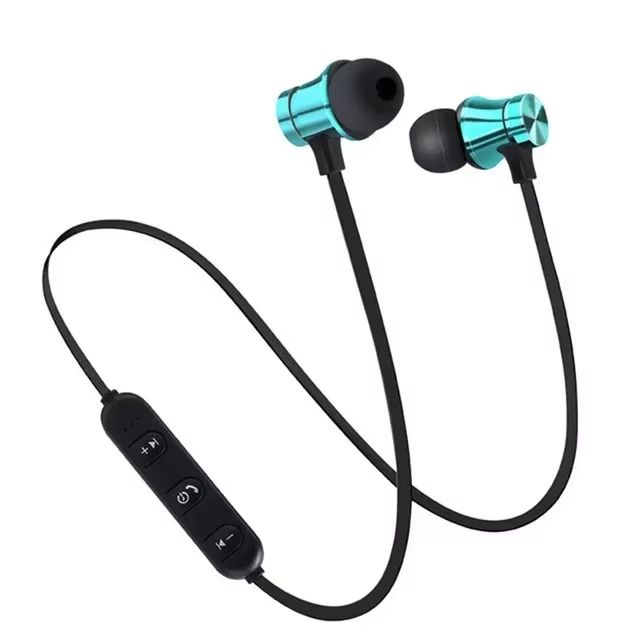 Magnetic Wireless Earphone Bluetooth Earphone Stereo Sports Waterproof Earbuds Wireless in-ear Headset with Mic Free shipping