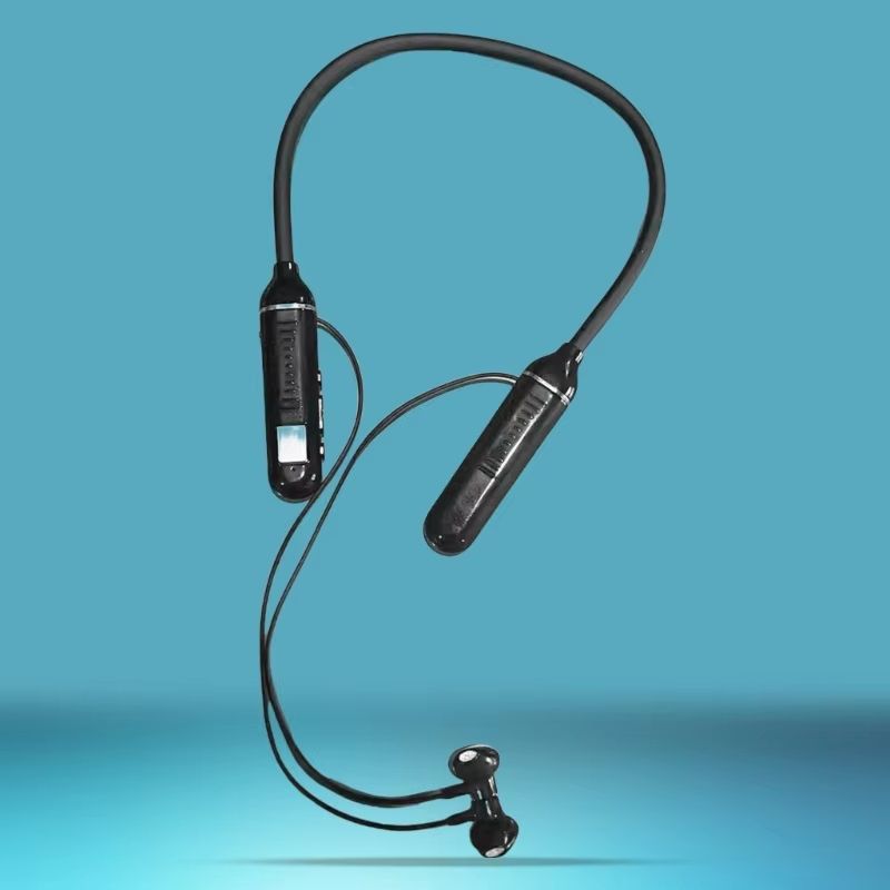 Wireless Sports Earbud Secure Closure Long Hours Play, IPX5 Waterproof Noise Cancelling Microphone for Fitness