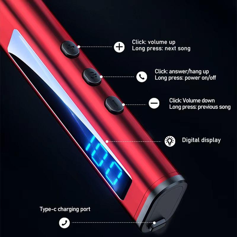 Wireless Headphones Noise Canceling Bluetooth Headphone Bass Stereo Music Bluetooth Earphone HD Microphone