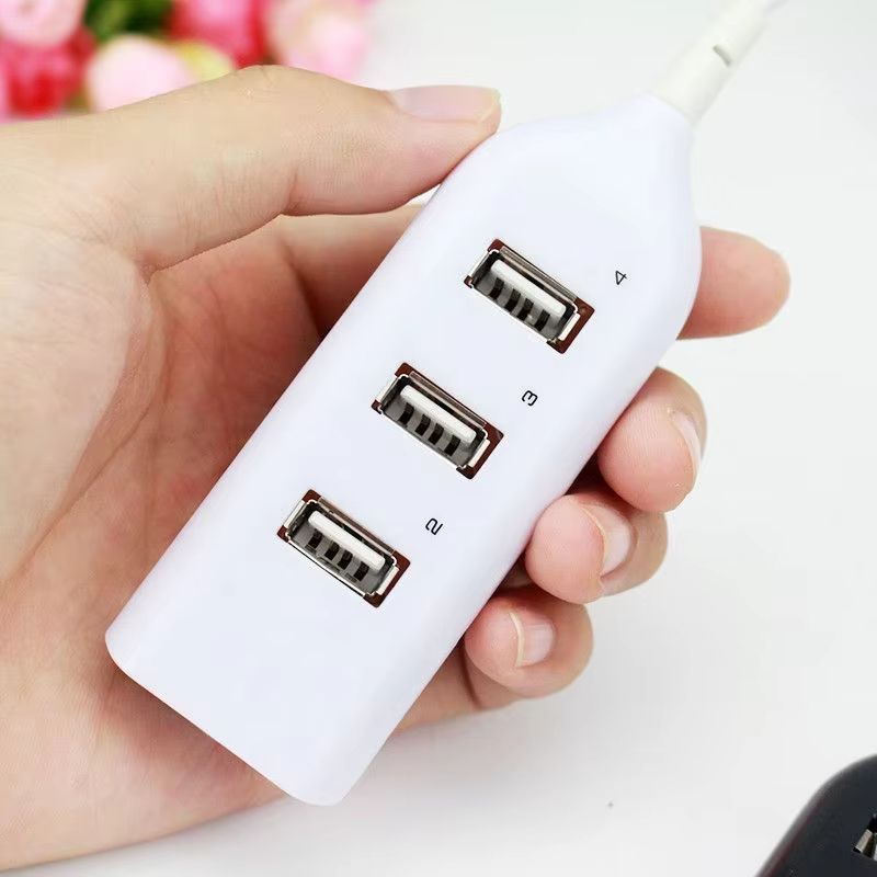 4 Port USB 2.0 Hubs Multi USB Splitter Hub Expander High Speed Transfer OTG Adapter for Macbook Pro Laptop Computer Accessories