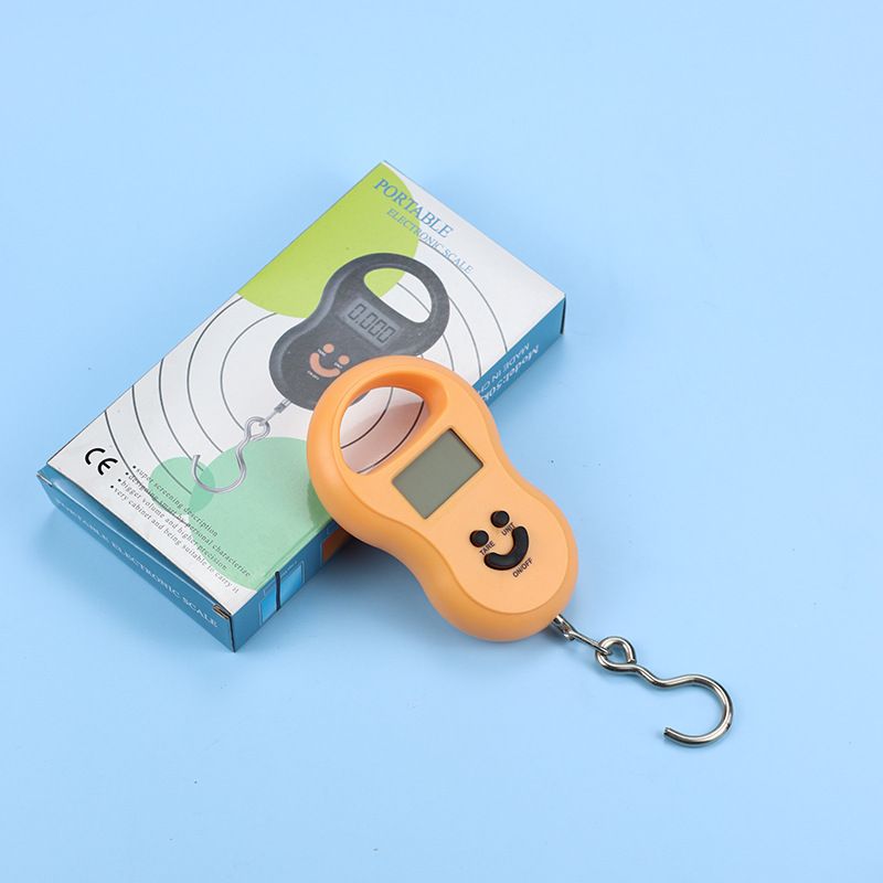 Electronic 50Kg 10g Hanging Scale LCD Digital Scale BackLight Fishing Weights Pocket Scale Luggage Scales