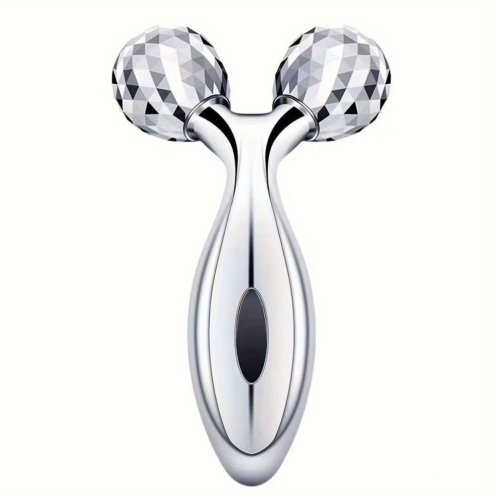 3D Roller Massager Facial Beauty Device For Muscle Lifting & Skin Care, Manual Massager For Women Men