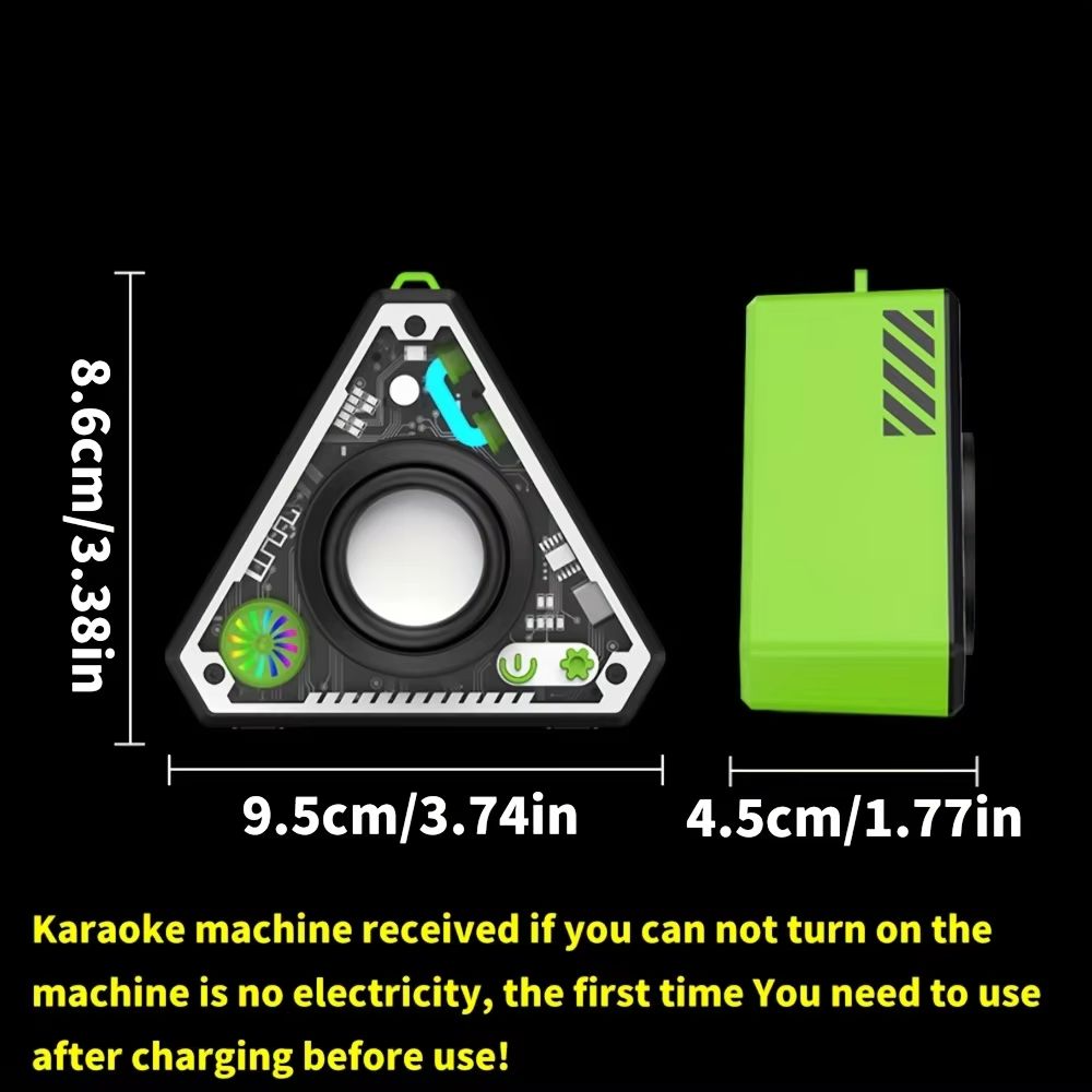Mini Cool Bluetooth Speaker Subwoofer HiFi Surround Sound Outdoor Home Portable Wireless Bluetooth Speaker Music Player