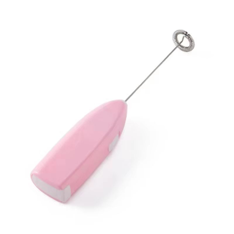 Electric Egg Beater Milk Frother For Coffee Household Kitchen Mini Stainless Steel Coffee Milk Tea Blender