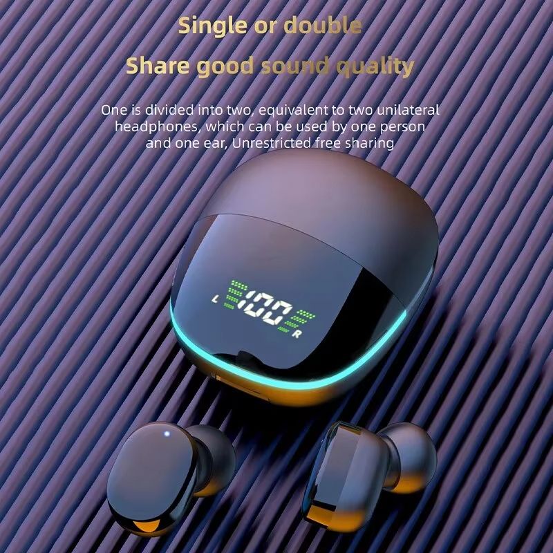 G9S TWS Wireless Bluetooth Headset LED Display Air Pro Earbuds with Mic Wireless Headphones Noise Cancelling Bluetooth Earphones