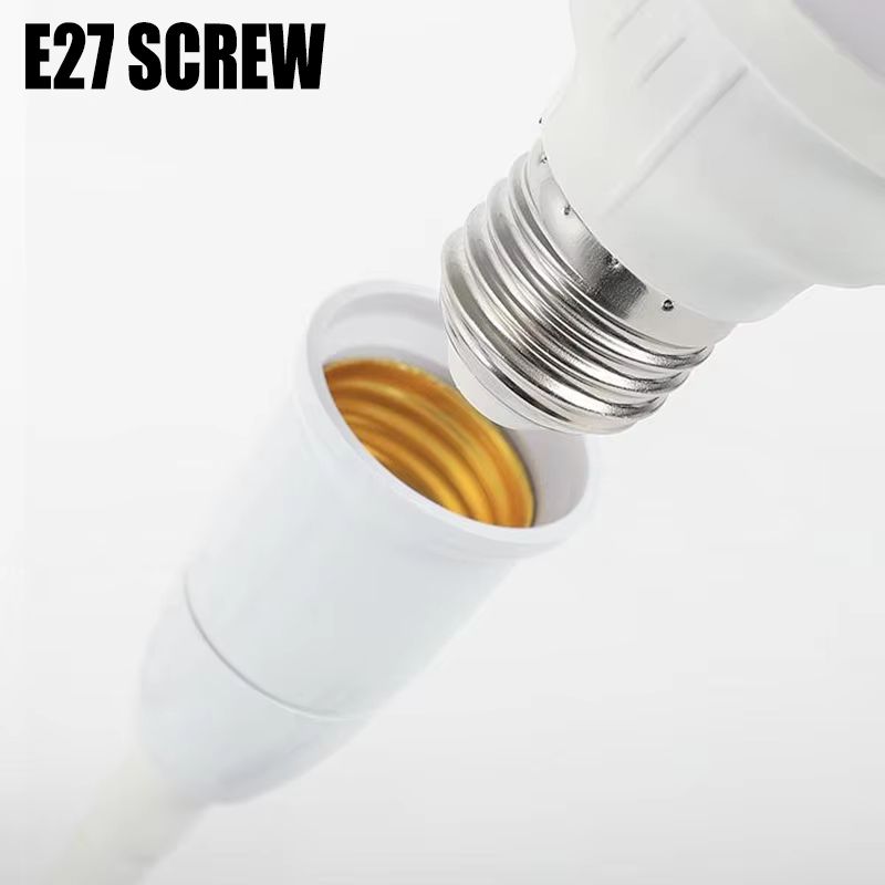 Direct Plug-in Rotary Lamp Head E27 Socket Lamp Bulb Holder with Switch EU US Plug Lamp Holder LED Table Lamp Led Base Lamp Base