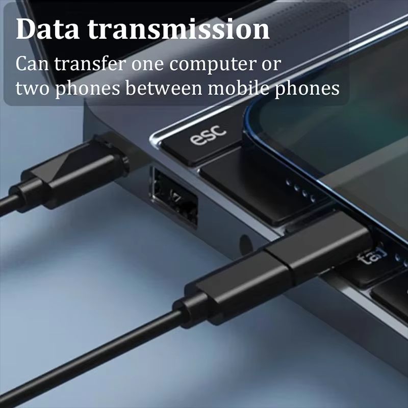 Multi USB Type C to C 60W Charging Adapter Cable Kit USB C to Conversion Lighting Set USB A & Type C to Micro/Type C/Lighting