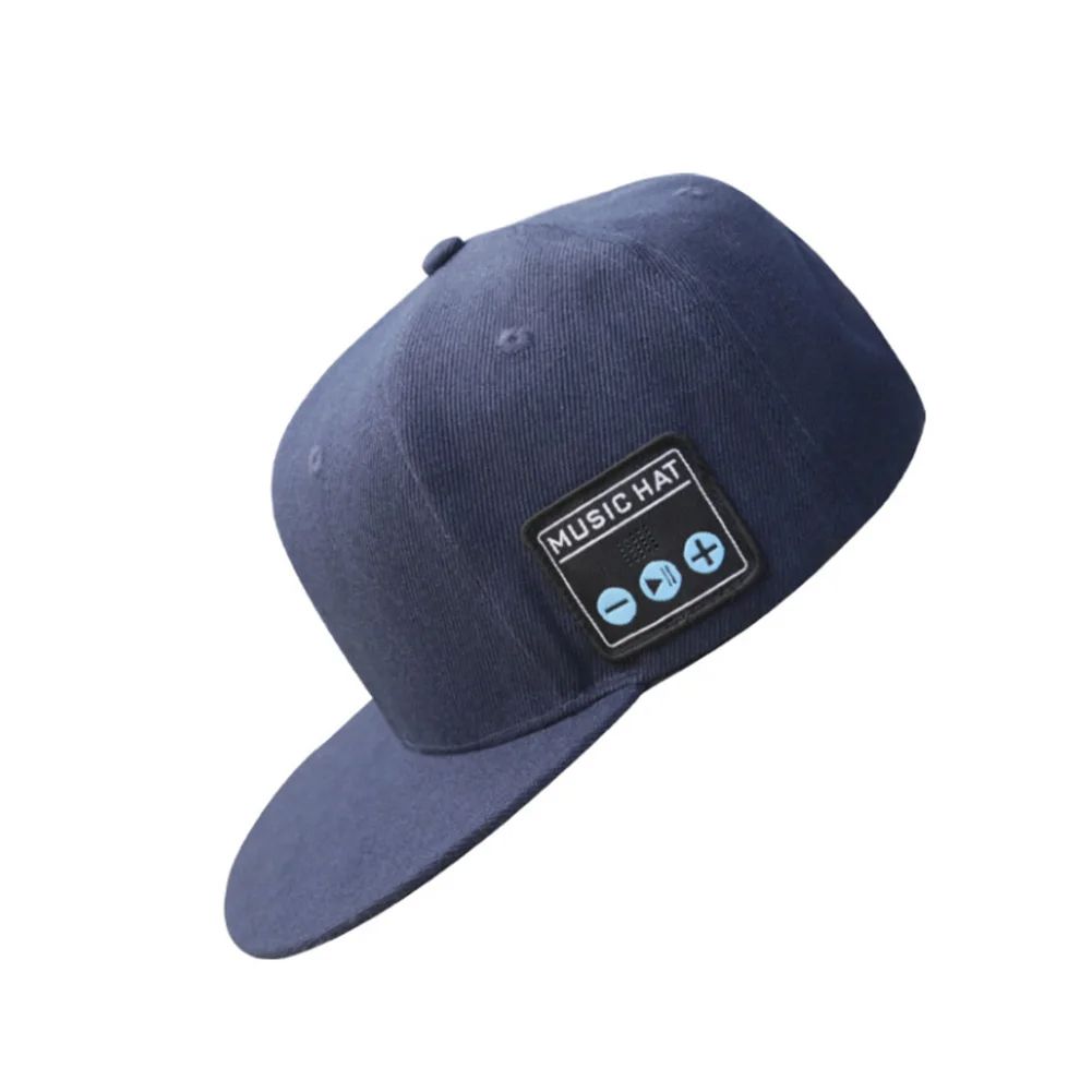Multifunctional Outdoor Hat With Bluetooth Speakers Wireless Headphones Detachable Adjustable Music Baseball Cap Running Sports