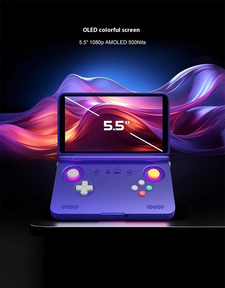 New product: Retroid Pocket Flip2 SD865 version, 5.5-inch OLED flip Android handheld game console