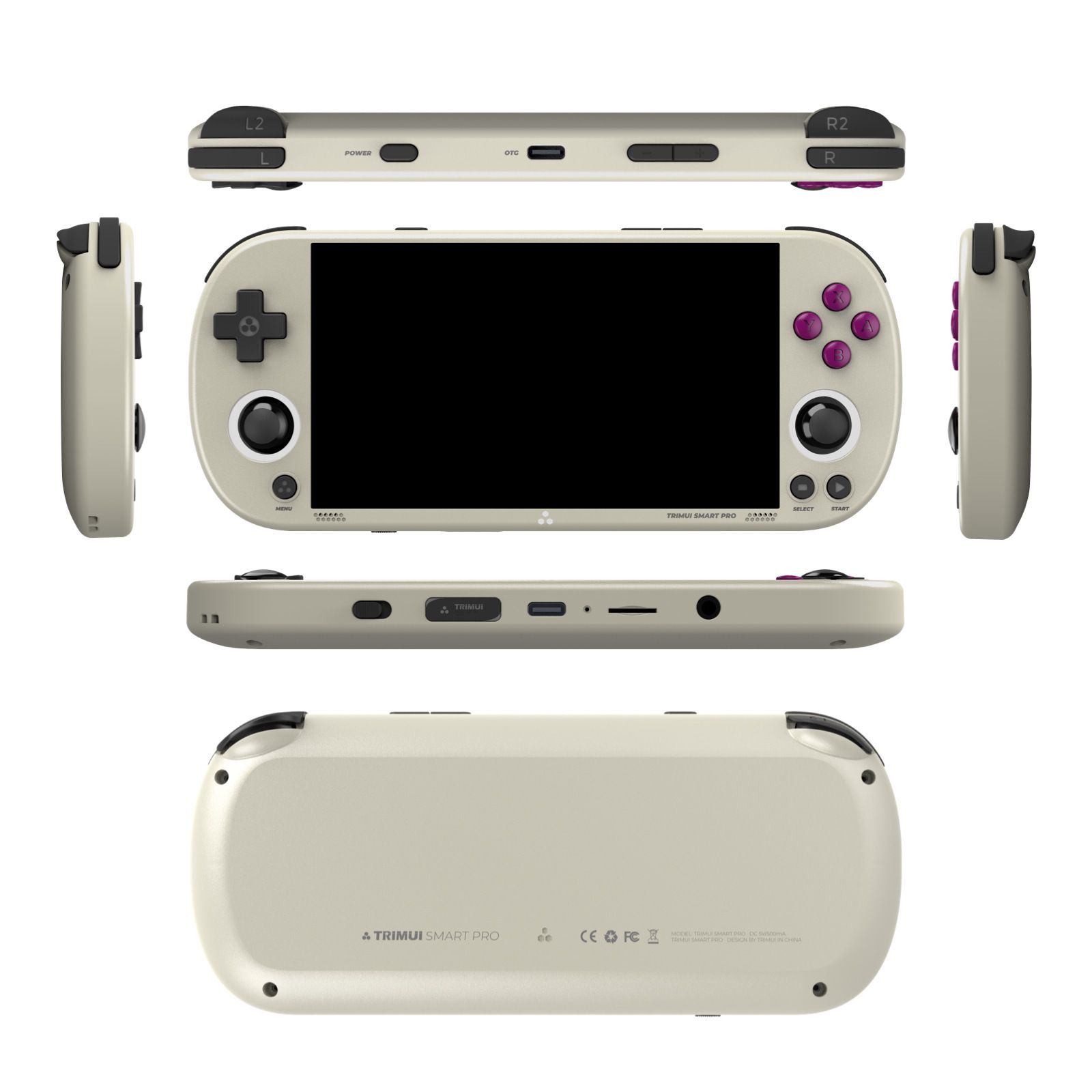 TRIMUI SMART PRO open-source handheld game console, IPS gaming handheld, retro GBA, arcade, PSP