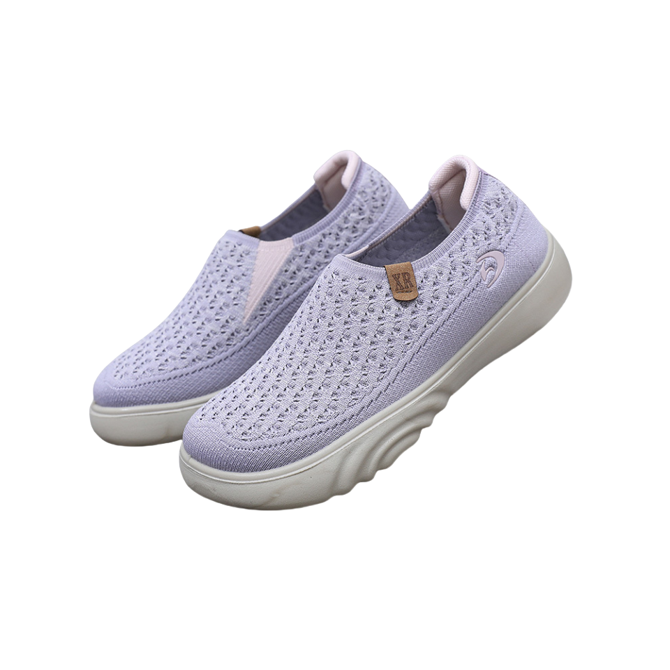 Autumn Shoes for Women Breathable Comfortable Slip-on Loafers Non-slip Thick Sole Casual Flat Shoes for Women