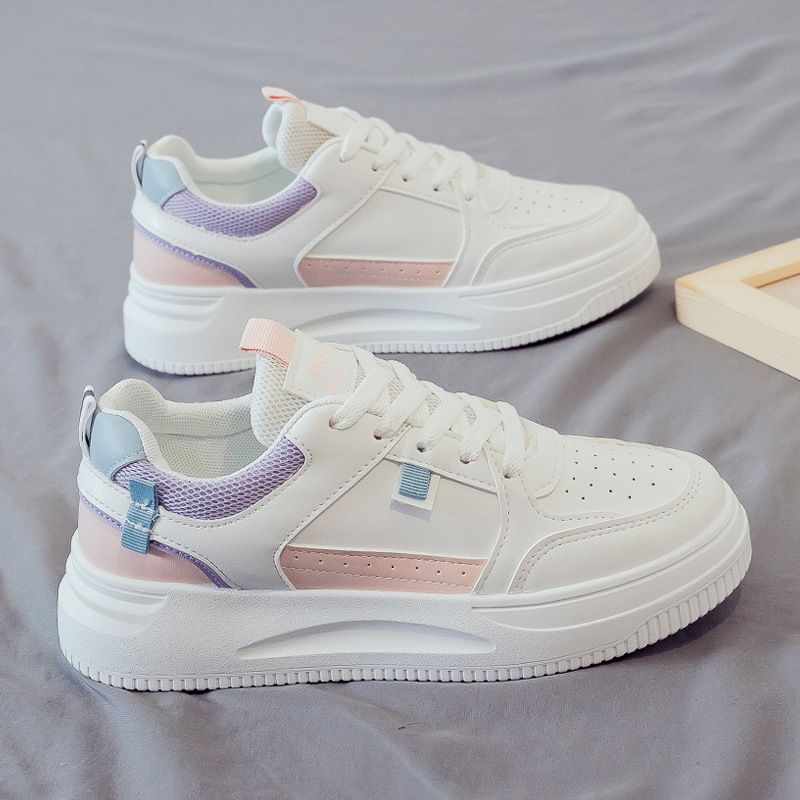 New White Shoes for Women New Sneakers Casual Sports Sneakers Shoes Trendy Internet Celebrity White Shoes for Women