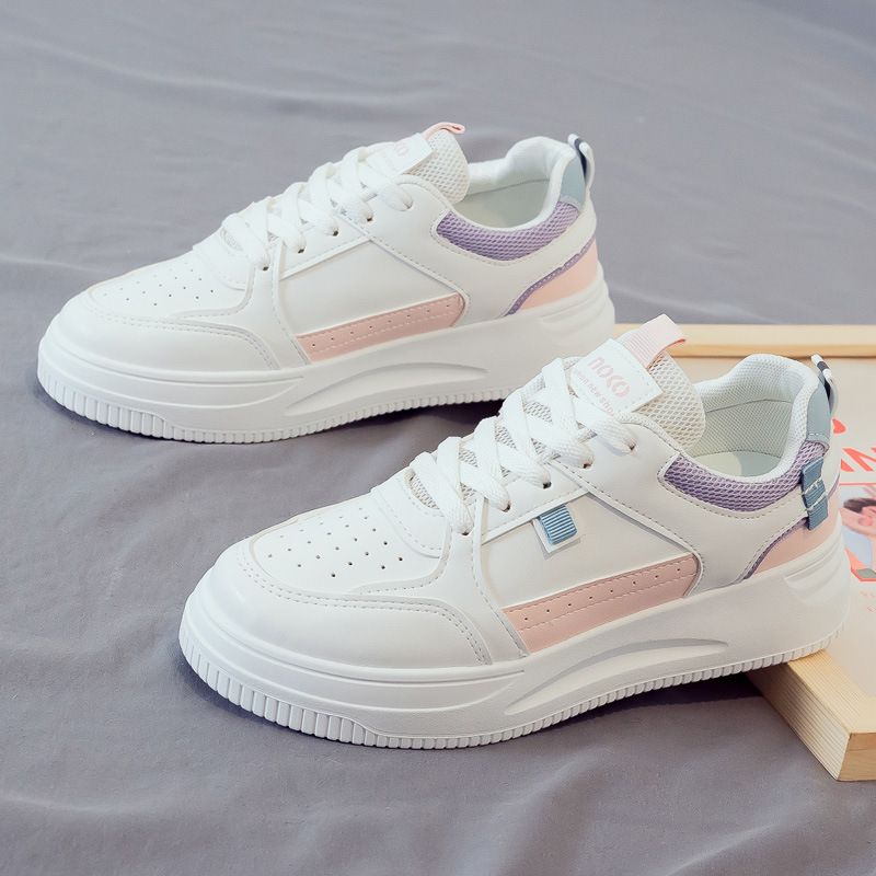 New White Shoes for Women New Sneakers Casual Sports Sneakers Shoes Trendy Internet Celebrity White Shoes for Women