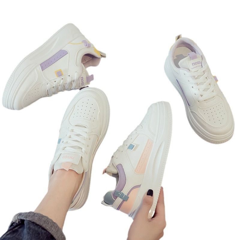 New White Shoes for Women New Sneakers Casual Sports Sneakers Shoes Trendy Internet Celebrity White Shoes for Women