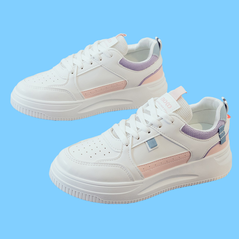 New White Shoes for Women New Sneakers Casual Sports Sneakers Shoes Trendy Internet Celebrity White Shoes for Women