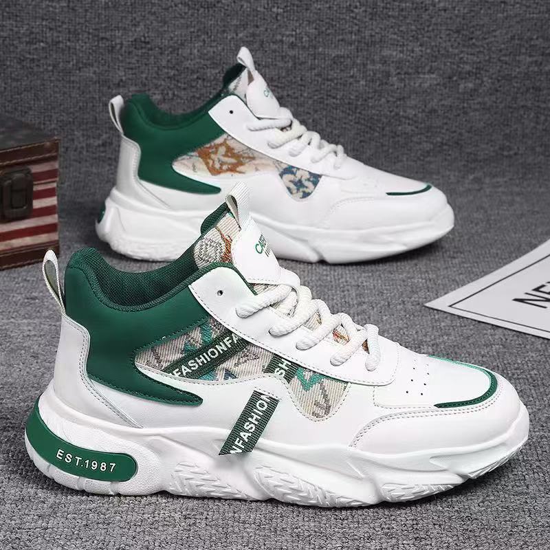 Sneakers Running Platform Daddy Shoes Men's Shoes Casual New Breathable Mesh Surface Fashion Shoes