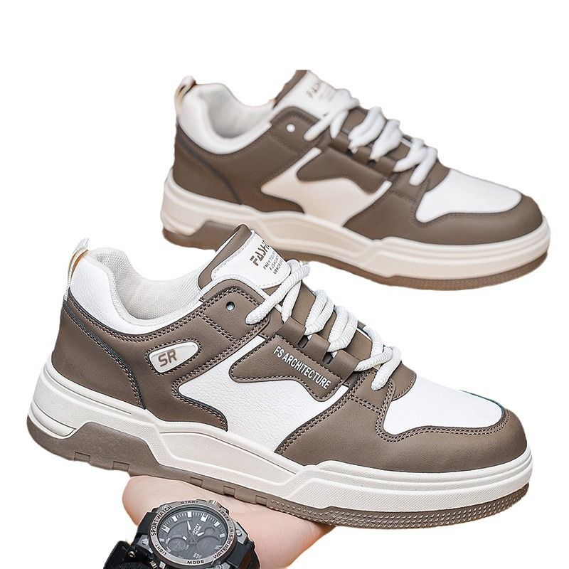 Sneakers Casual Plank Shoes Light Men Breathable Non-slip Trend New Men's Shoes