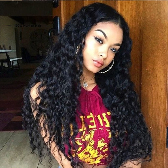 Crossborder New Women Wigs African Small Curls Synthetic Long Hair Factory Wholesale