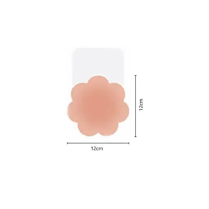 Plus Size Lifting Stick-On Nipple Covers, Invisible Anti-convex Silicone Nipple Pasties, Women's Lingerie & Underwear Accessories