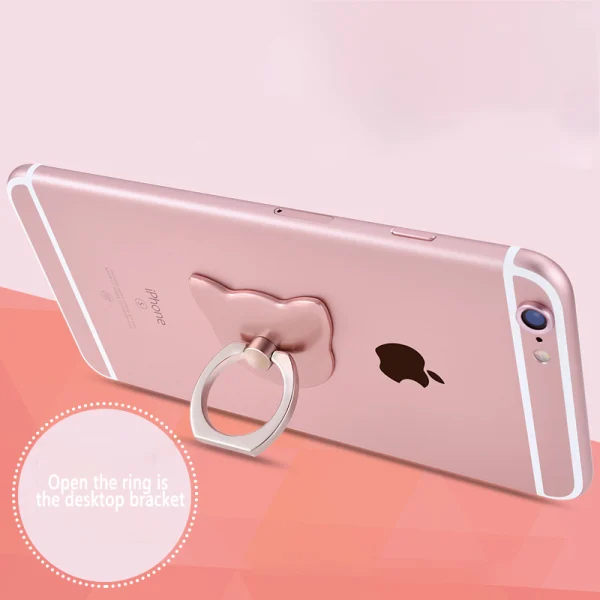 1 pack Cell Phone Finger Ring Stand Holder Ring Buckle Grip Kickstand Stand for Universal iPhone Android Tablet Free Shipping
