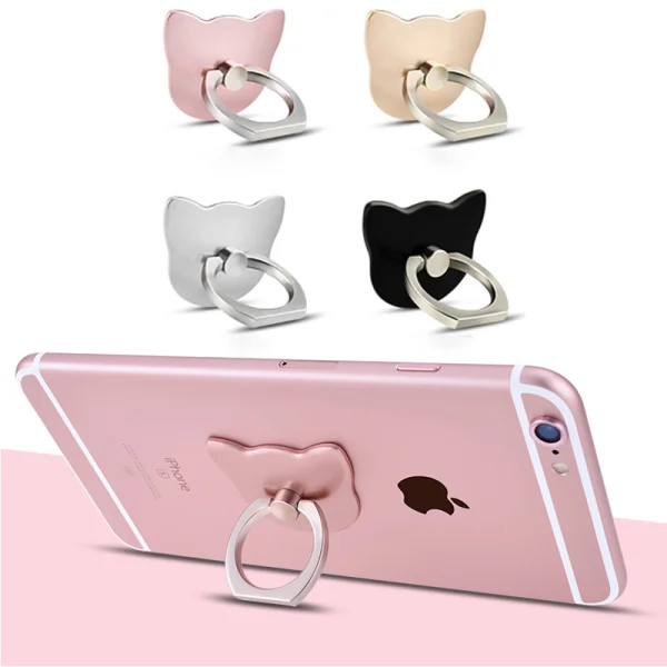 1 pack Cell Phone Finger Ring Stand Holder Ring Buckle Grip Kickstand Stand for Universal iPhone Android Tablet Free Shipping