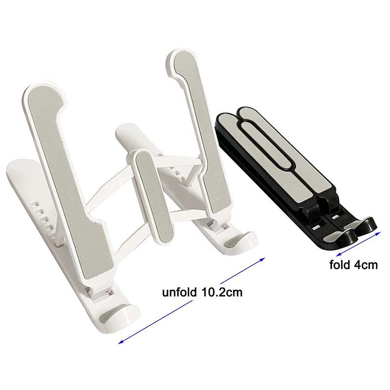 Foldable Laptop Stand Notebook Stand Portable Laptop Holder Tablet Stand Computer Support For MacBook Air Pro ipad Black mobile phone holder