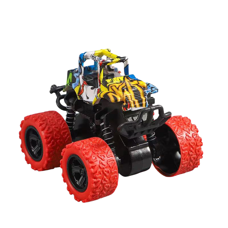Hot Toys Car Monster Truck Four-wheel Drive Vehicle Stunt Dump Car Inertia Car Toy Dinosaur Pull Back Children Toy Boy Girl Gift