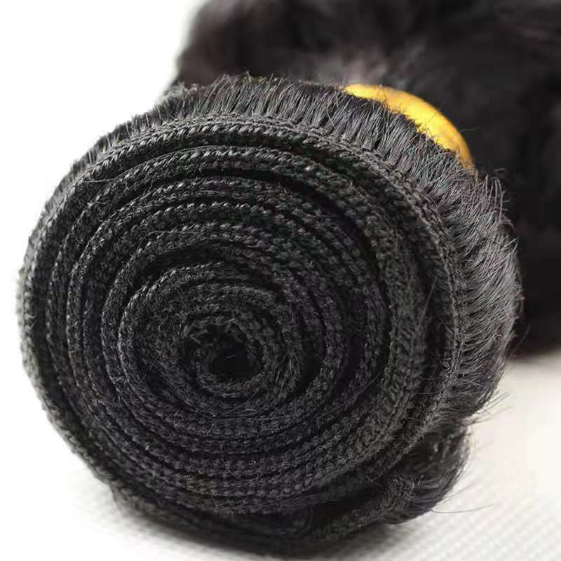 Popular Lady Water Wave Human Hair European &amp; American Natural Fiber Fair Curtain Women Wigs