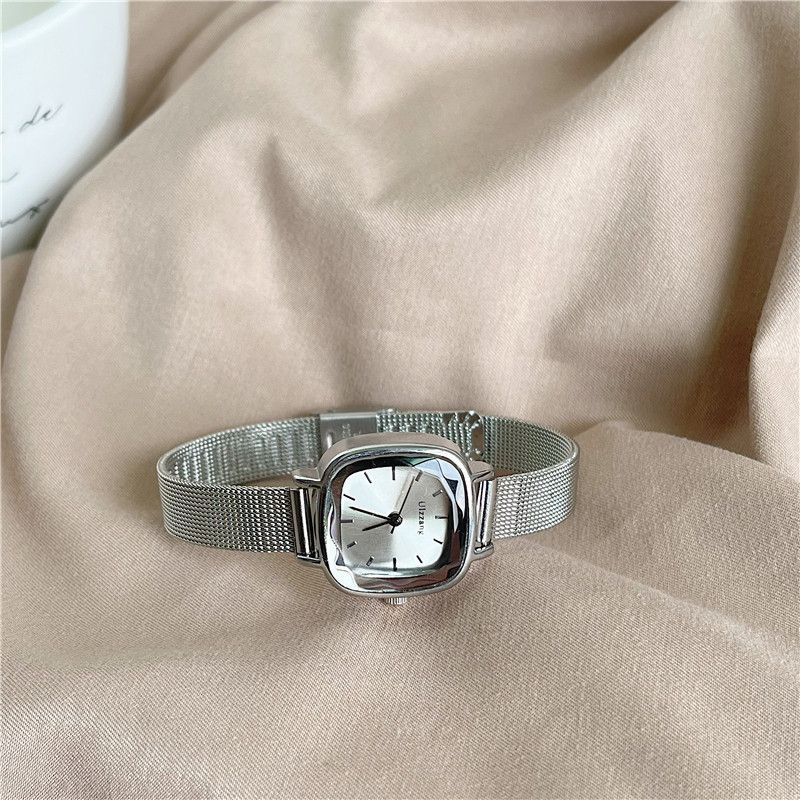 Fashion Women Small Dial Quartz Mesh Strap Watch iced out watch luxury ladies watches