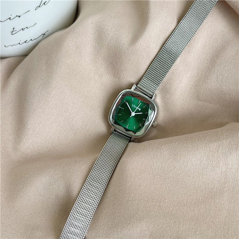 Fashion Women Small Dial Quartz Mesh Strap Watch iced out watch luxury ladies watches