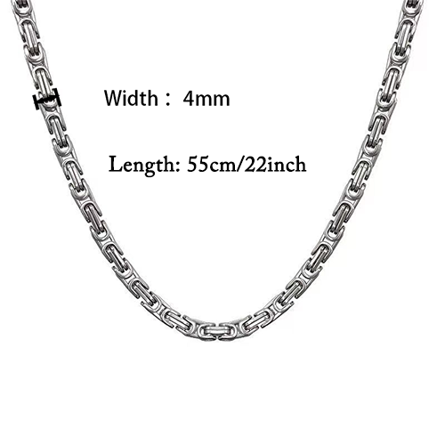 men/women chain jewellry chain link necklack new arrival fashion design chain man no fade hip hop rapper fashion accessory jewelry for men women stailless steel silver chain necklace  for men women