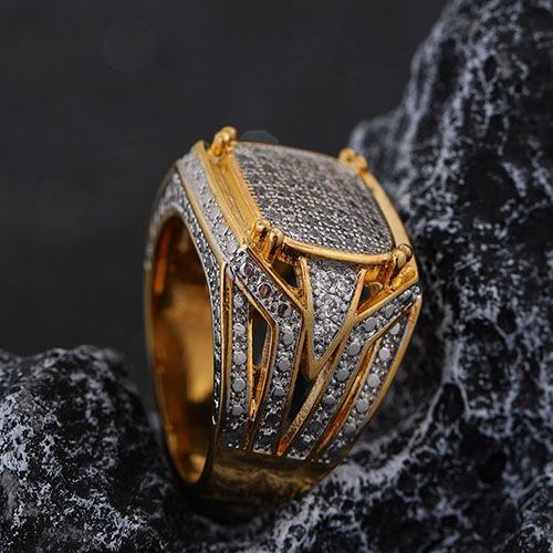 New arrival man/men rings diamond ice ring set jewelry for men/man iced out bling bling rapper hip hop ring gift for men