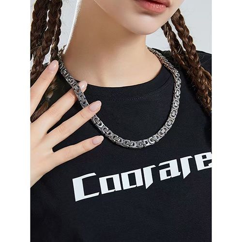 cash money chain new design man/woman chain hip hop rapper chain necklace fashion accessory jewelry men/women silver color no fade no tanish waterproof chain stainless steel chain gift necklace