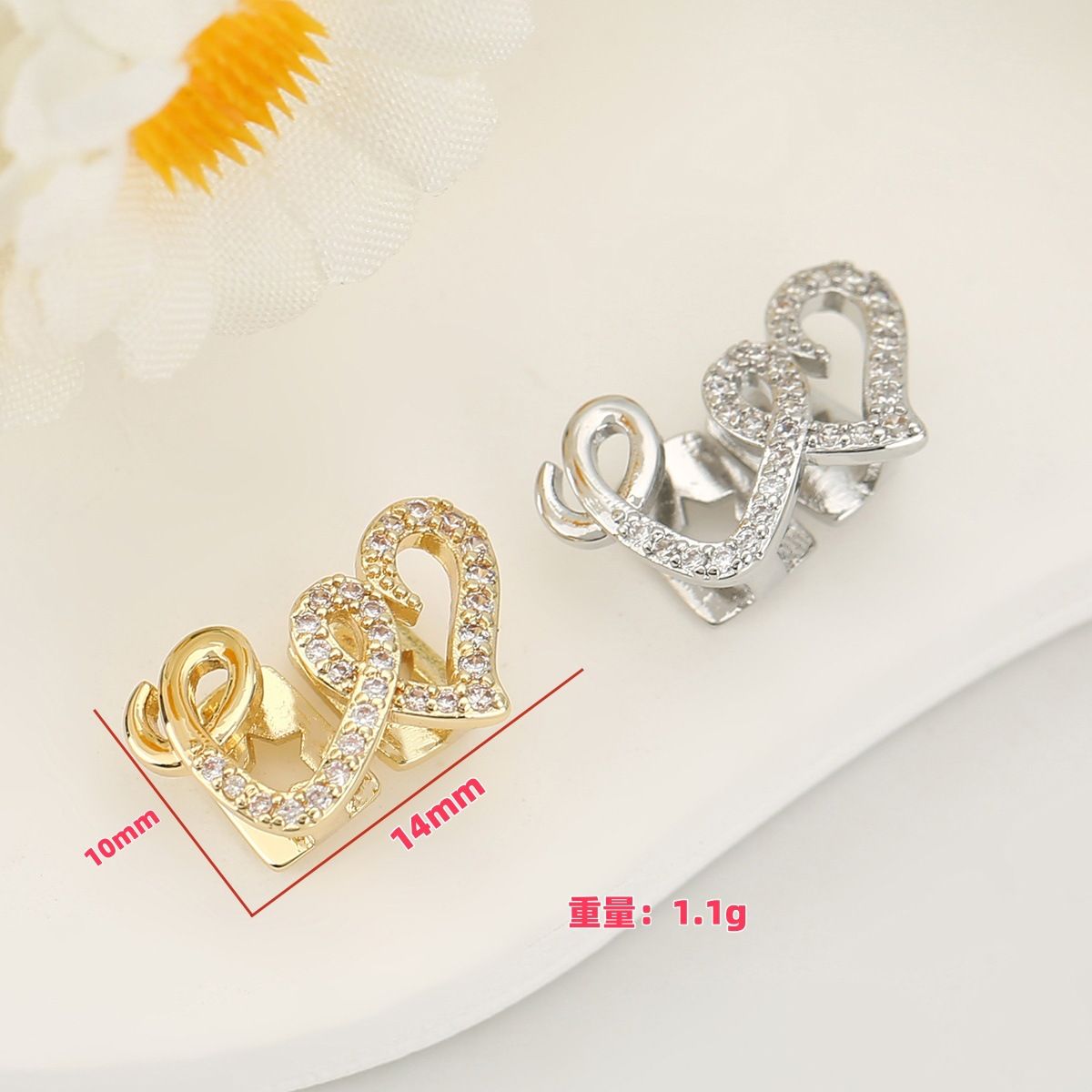 love shape teeth grillz hallow tooth grillz ice out bling bling grillz for woman hip hop rapper body jewelry for women gift for her fashion accessories for woman