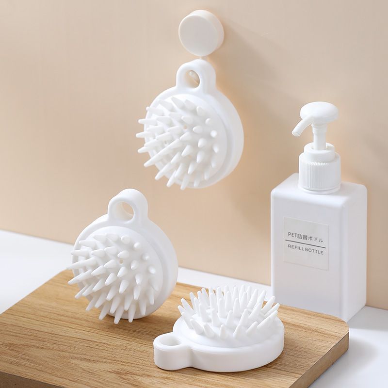 Silicone scalp massager shampoo brush, scalp brush for hair growth & dandruff removal, hair scrubber scalp stimulator exfoliator brush with soft bristles for wet dry Scalp Care,Body brush