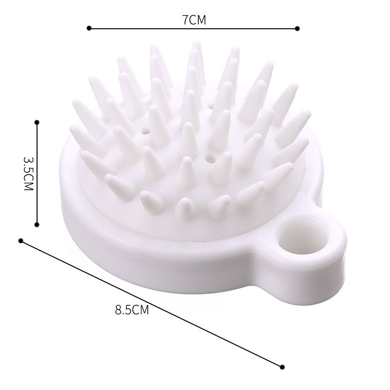 Silicone scalp massager shampoo brush, scalp brush for hair growth & dandruff removal, hair scrubber scalp stimulator exfoliator brush with soft bristles for wet dry Scalp Care,Body brush