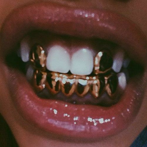 3 pcs teeth grillz jewelry set for man/women hip hop teeth grillz including 2 pcs top single teeth and 1 bottom teeth grillz idea gift jewelry accessories for hip hop lovers