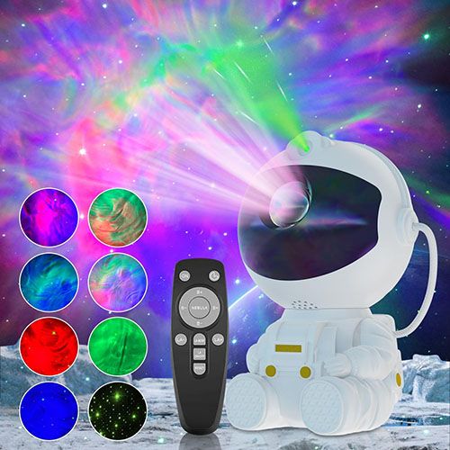 Novelty Lighting Astronaut Galaxy Star Light Night Projector Starry sky light Nebula Ceiling LED Lamp with Remote,Christmas & Birthdays Gift, Decorative light for bedroom, kids room, party, car