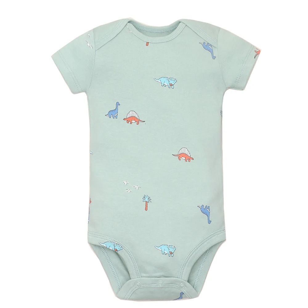 5Pcs/lot Baby Boys Romper Fashion Soft Cotton Summer Clothes Infant Jumpsuit Cartoon Dinosaur Newborn Baby Girl Clothes