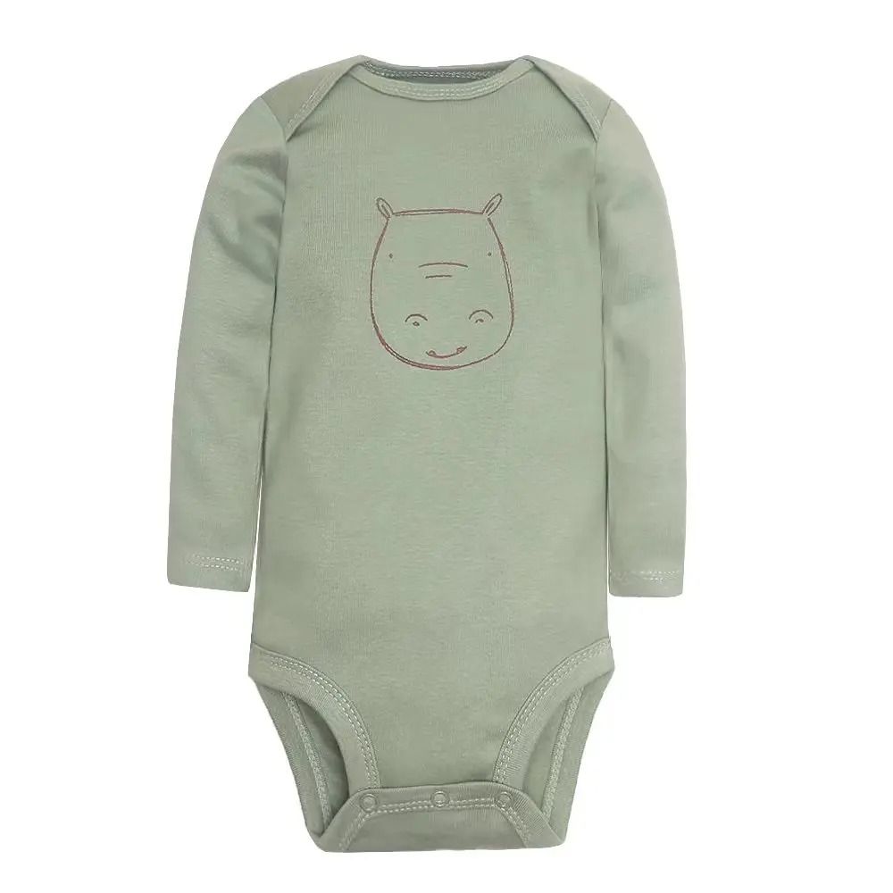5-Pack Spring Autumn Baby Clothes Cartoon Baby Boys Long Sleeve Bodysuit Soft Cotton Outfits for 0-24 Months Infant Bebe Clothes