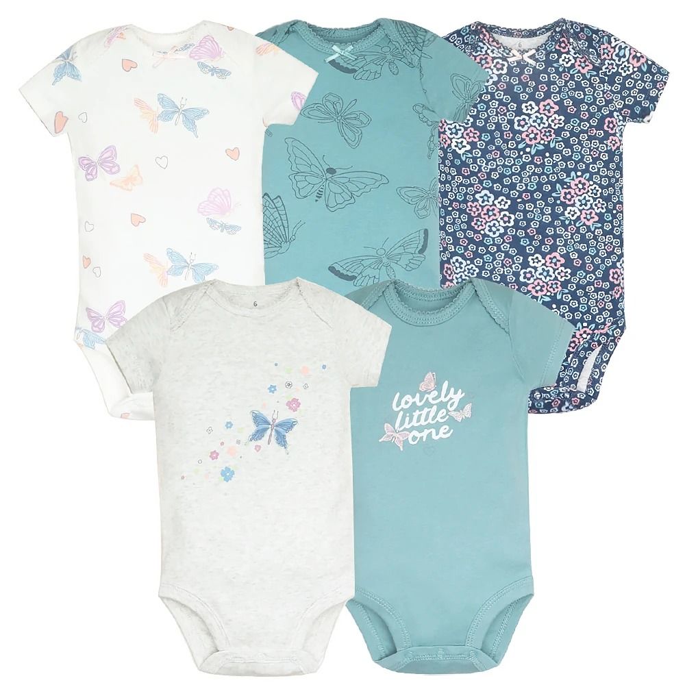 5pcs/lots Summer Baby Bodysuits for Boy Clothes Car Printed Cotton Short Sleeves Newborn Girl Clothing Jumpsuit Infant Outfits 6-24 Months