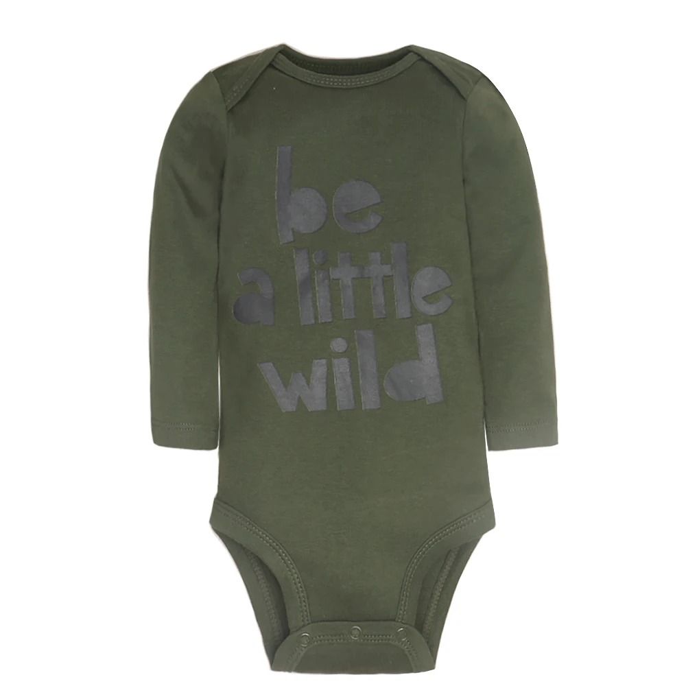 5Pcs/lot Baby Boy Bodysuit Long Sleeve Cotton Newborn Clothes Cartoon Print Four Season Toddler Overalls Infant Bebe Jumpsuits